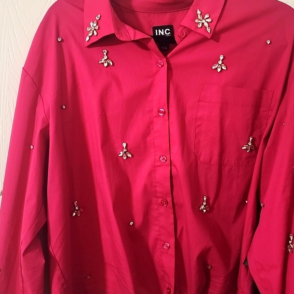 INC Embellished Top
